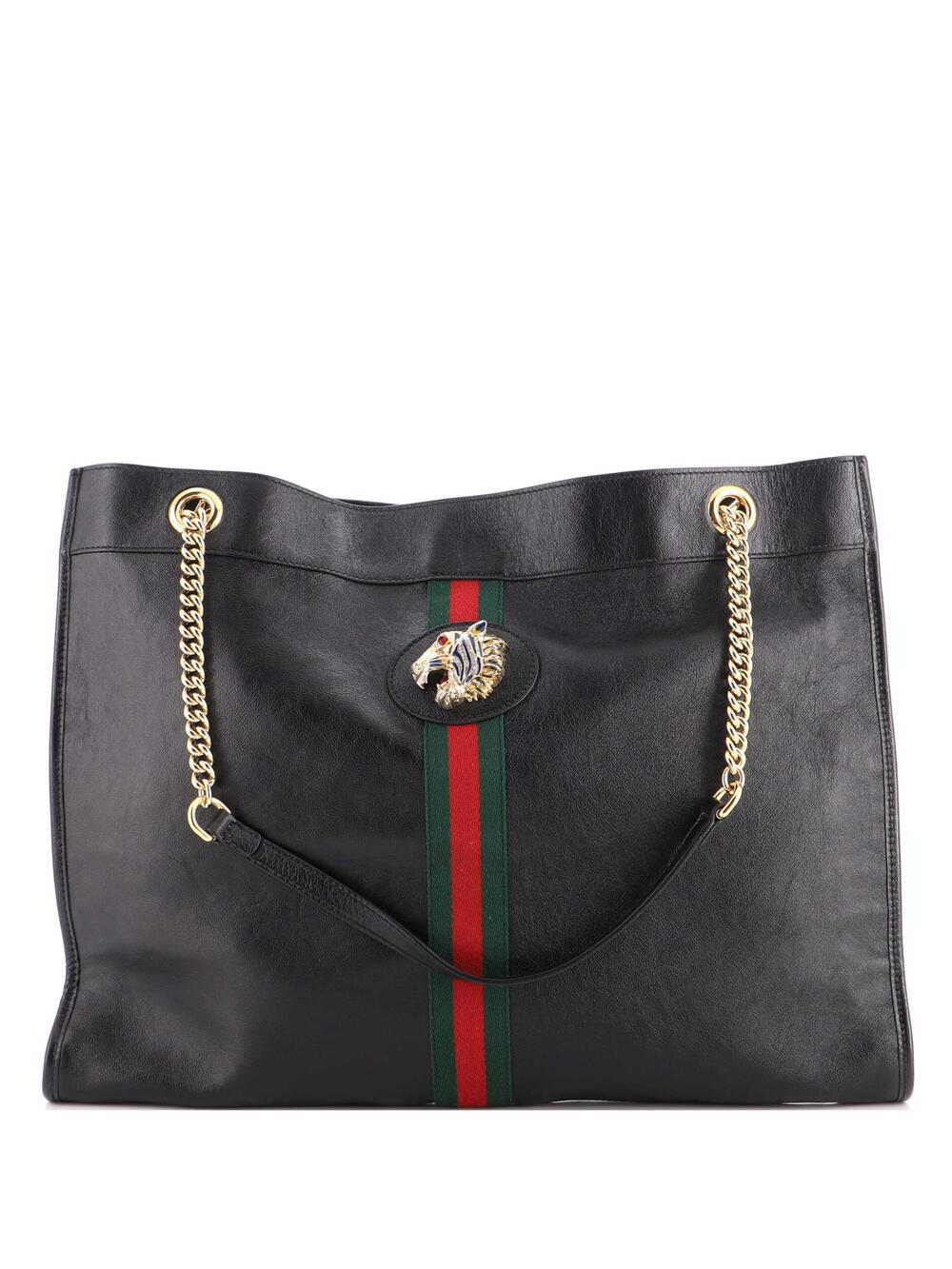 Gucci Rajah Chain Tote Leather Large #348234G15B